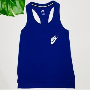 Nike Logo Racerback Sport Cotton Tank Top